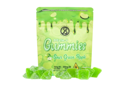 Sour Green Apple Gummies